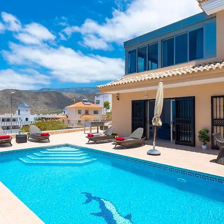 Torviscas Sunset Villa 4 Rooms With Air-Conditioning & Private Jacuzzi Villa Costa Adeje (Tenerife)