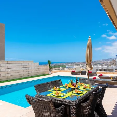 Torviscas Sunset Villa 4 Rooms With Air-Conditioning & Private Jacuzzi Вилла Адехе