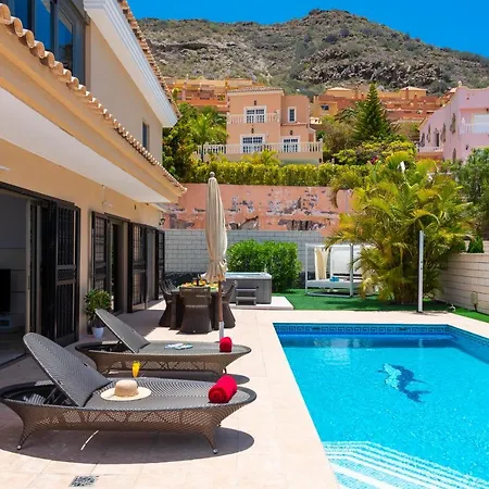 Villa Torviscas Sunset Villa 4 Rooms With Air-Conditioning & Private Jacuzzi Costa Adeje (Tenerife)