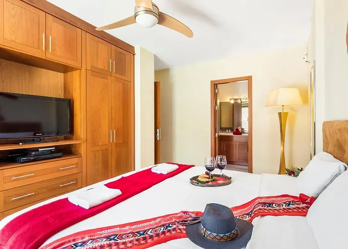 Torviscas Sunset Villa 4 Rooms With Air-Conditioning & Private Jacuzzi Villa Costa Adeje (Tenerife)