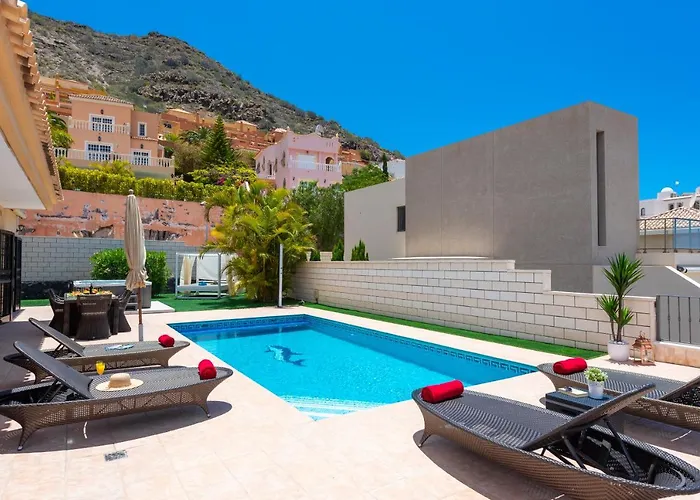 Torviscas Sunset Villa 4 Rooms With Air-Conditioning & Private Jacuzzi Villa *