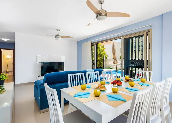 Torviscas Sunset Villa 4 Rooms With Air-Conditioning & Private Jacuzzi