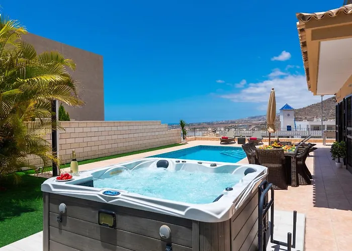 Villa Torviscas Sunset Villa 4 Rooms With Air-Conditioning & Private Jacuzzi *