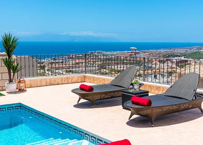 Torviscas Sunset Villa 4 Rooms With Air-Conditioning & Private Jacuzzi Villa