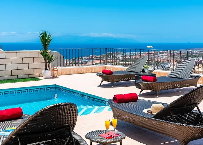 Torviscas Sunset Villa 4 Rooms With Air-Conditioning & Private Jacuzzi *