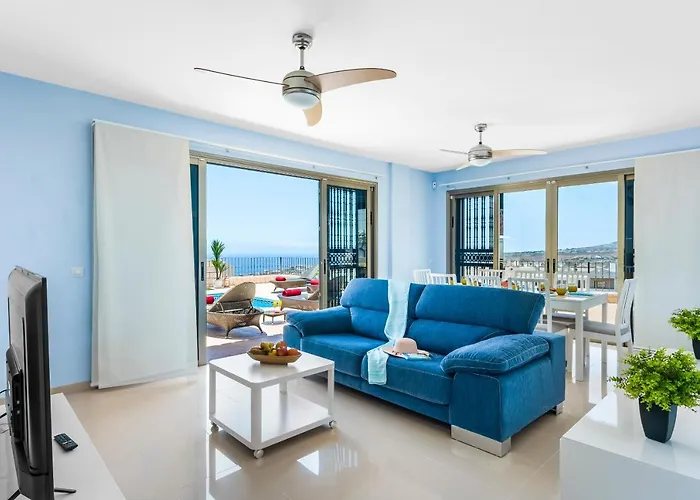 Torviscas Sunset Villa 4 Rooms With Air-Conditioning & Private Jacuzzi Villa Costa Adeje (Tenerife)