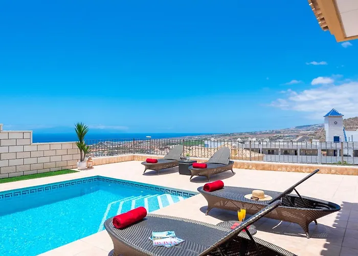 Villa Torviscas Sunset Villa 4 Rooms With Air-Conditioning & Private Jacuzzi *