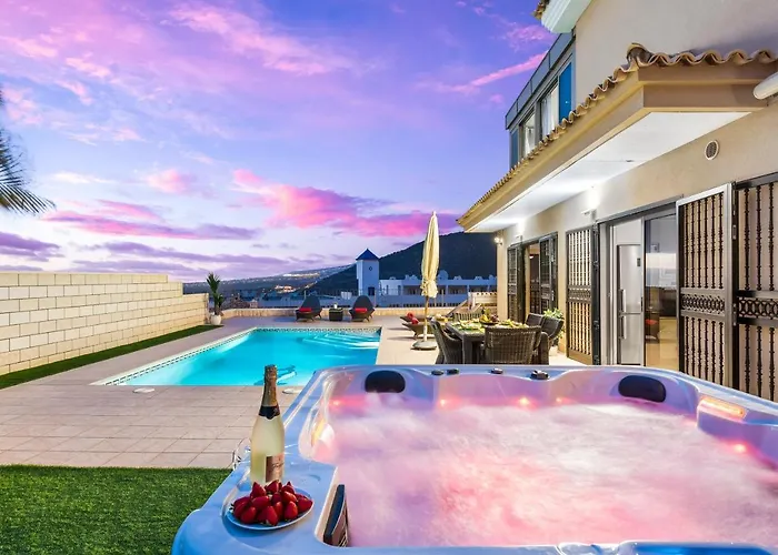 Torviscas Sunset Villa 4 Rooms With Air-Conditioning & Private Jacuzzi