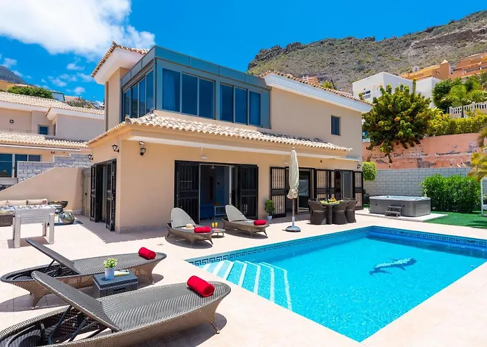 Torviscas Sunset Villa 4 Rooms With Air-Conditioning & Private Jacuzzi Villa Costa Adeje (Tenerife)