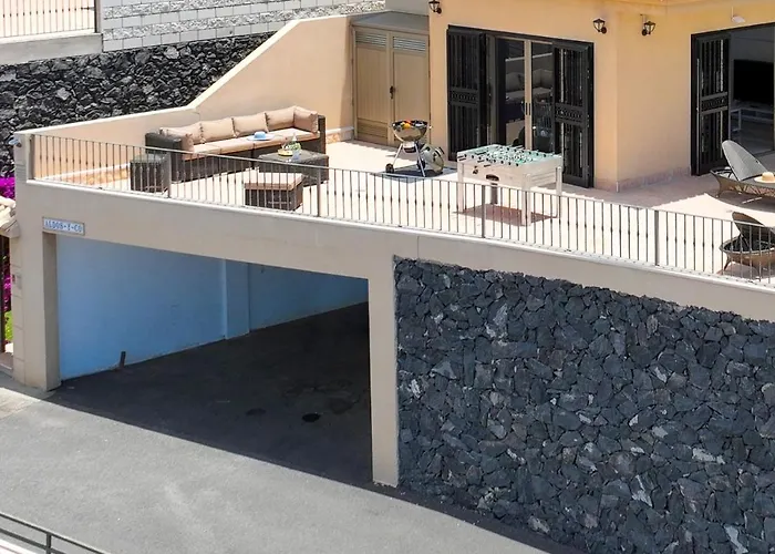 Torviscas Sunset Villa 4 Rooms With Air-Conditioning & Private Jacuzzi * Costa Adeje (Tenerife)