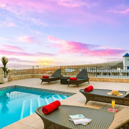 ヴィラ Torviscas Sunset Villa 4 Rooms With Air-Conditioning & Private Jacuzzi アデヘ