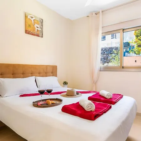 Torviscas Sunset 4 With Air-conditioning & Private Jacuzzi Willa Costa Adeje (Tenerife)